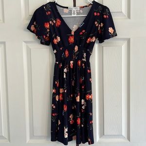 Juniors floral dress